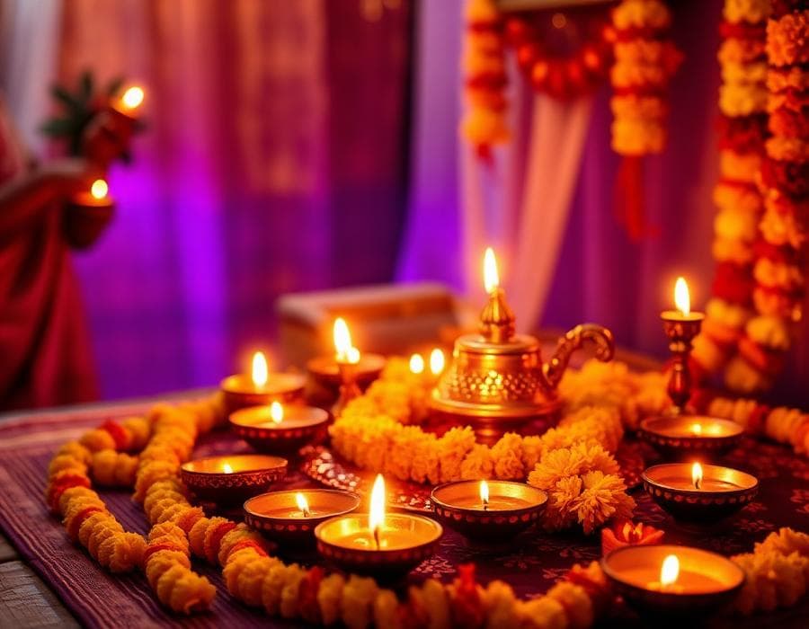 A festive celebration set up by RitualEase